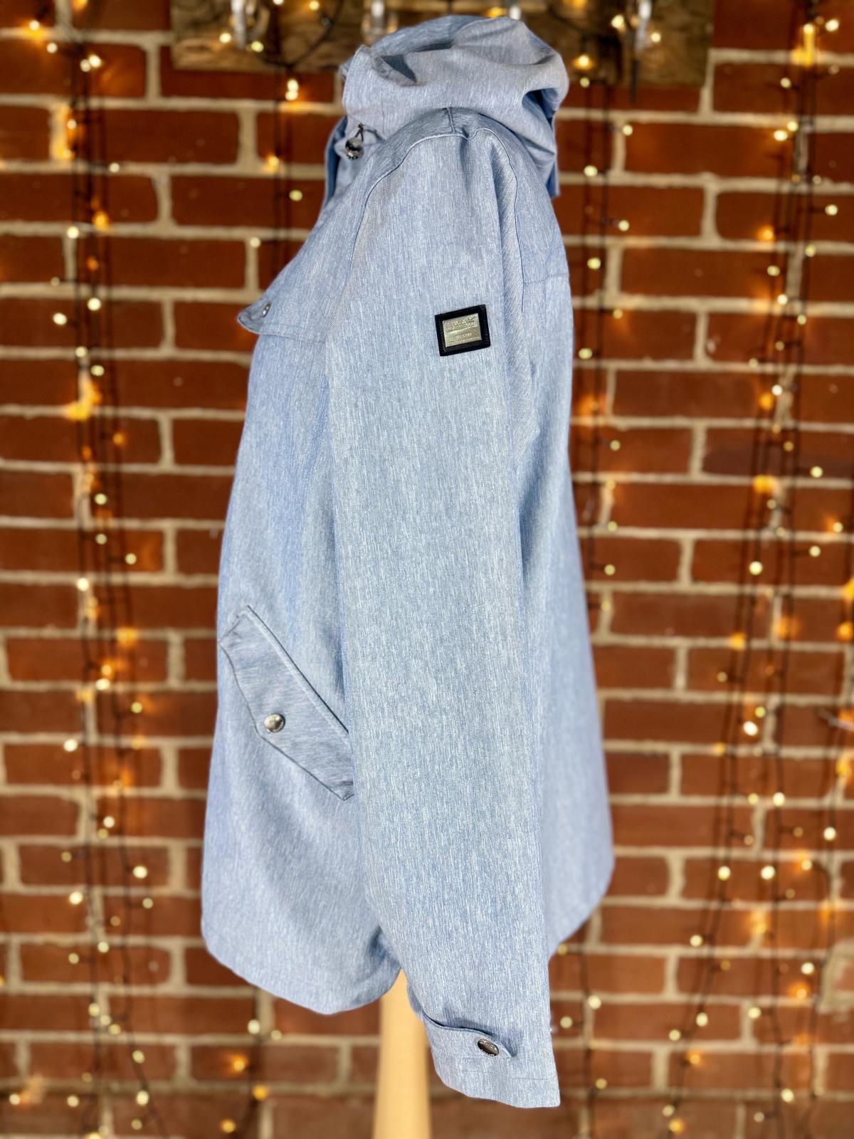 Regatta Great Outdoors Blue Waterproof Isotex Hooded Jacket – UK 16 - Read Info!