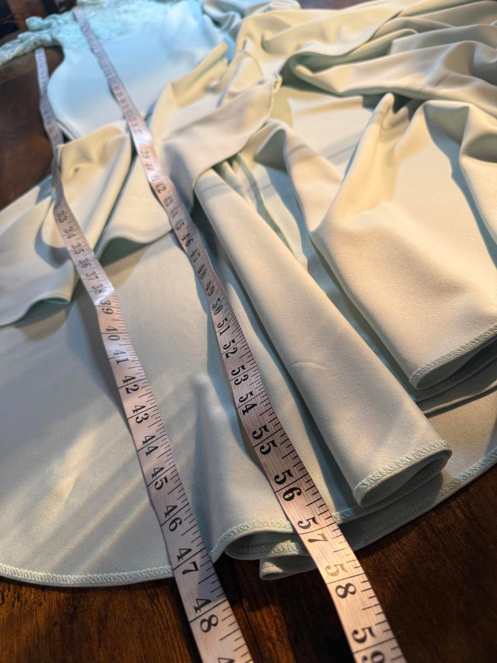 Goddiva Mint Lace Maxi Dress UK 12 / US 8 High Neck Open Back BNWT          .318