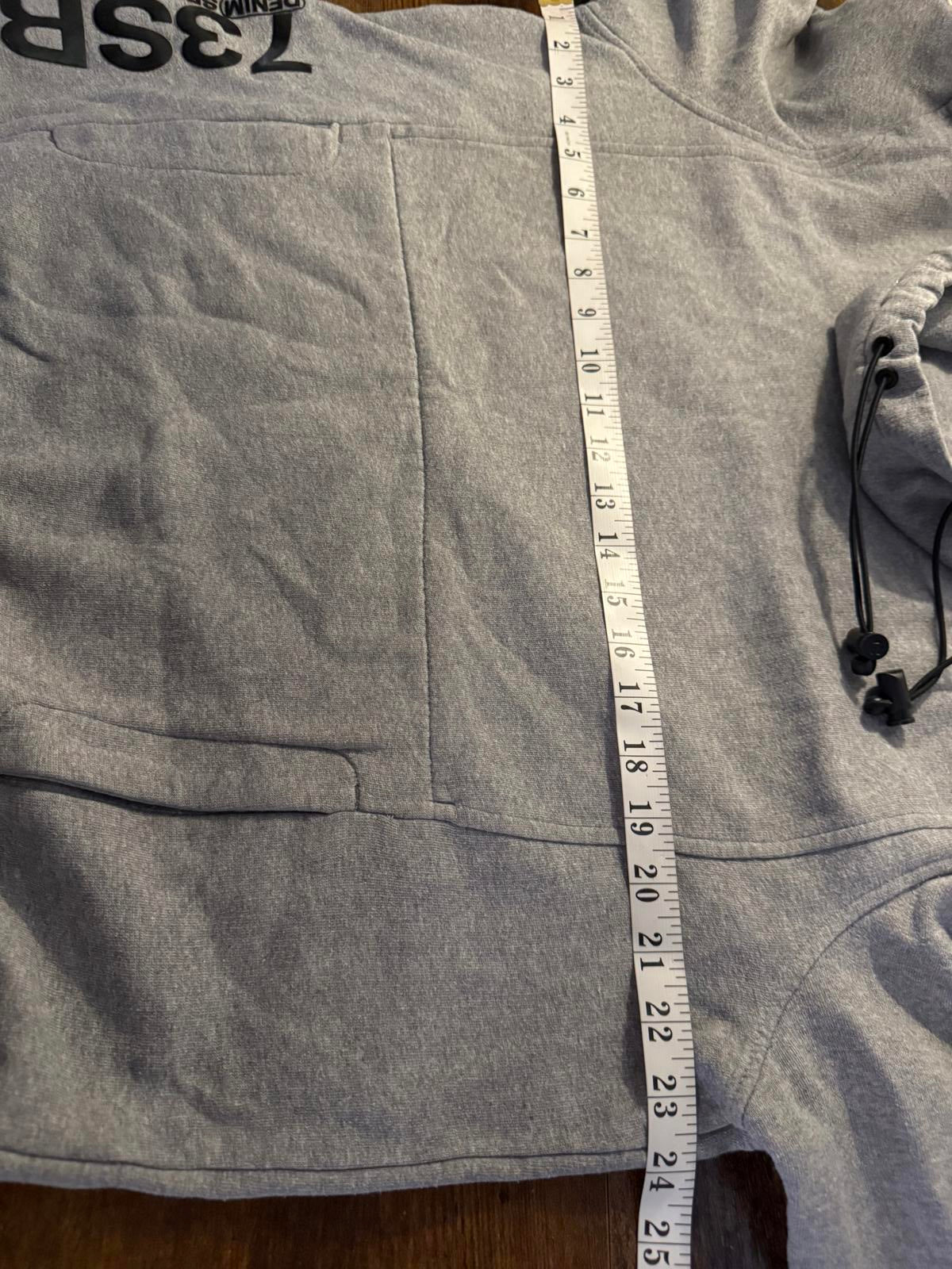 DNM:73 Grey Hoodie XL (UK XL / US XL) Casual Sweatshirt                      .64