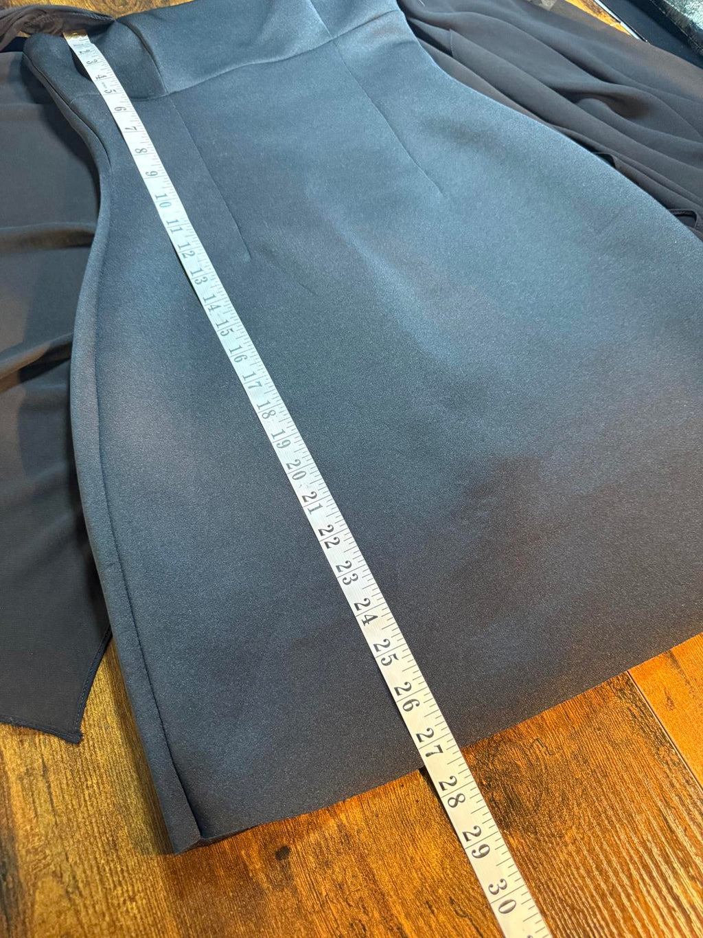 Black Scuba Crepe Bardot Midi Dress – Fits UK 8–10 / US 4–6 Cocktail       .298