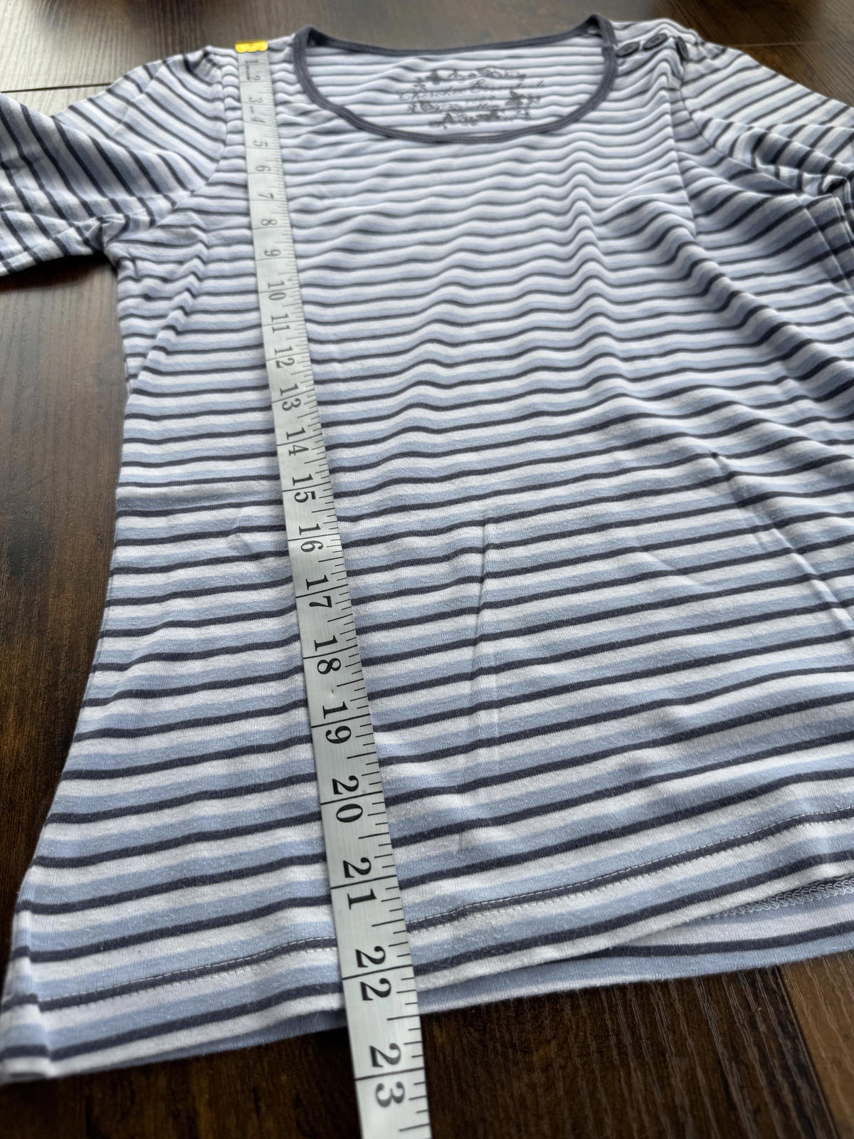 Vintage Cherokee Women's Long Sleeve Striped T-Shirt Circa Y2K