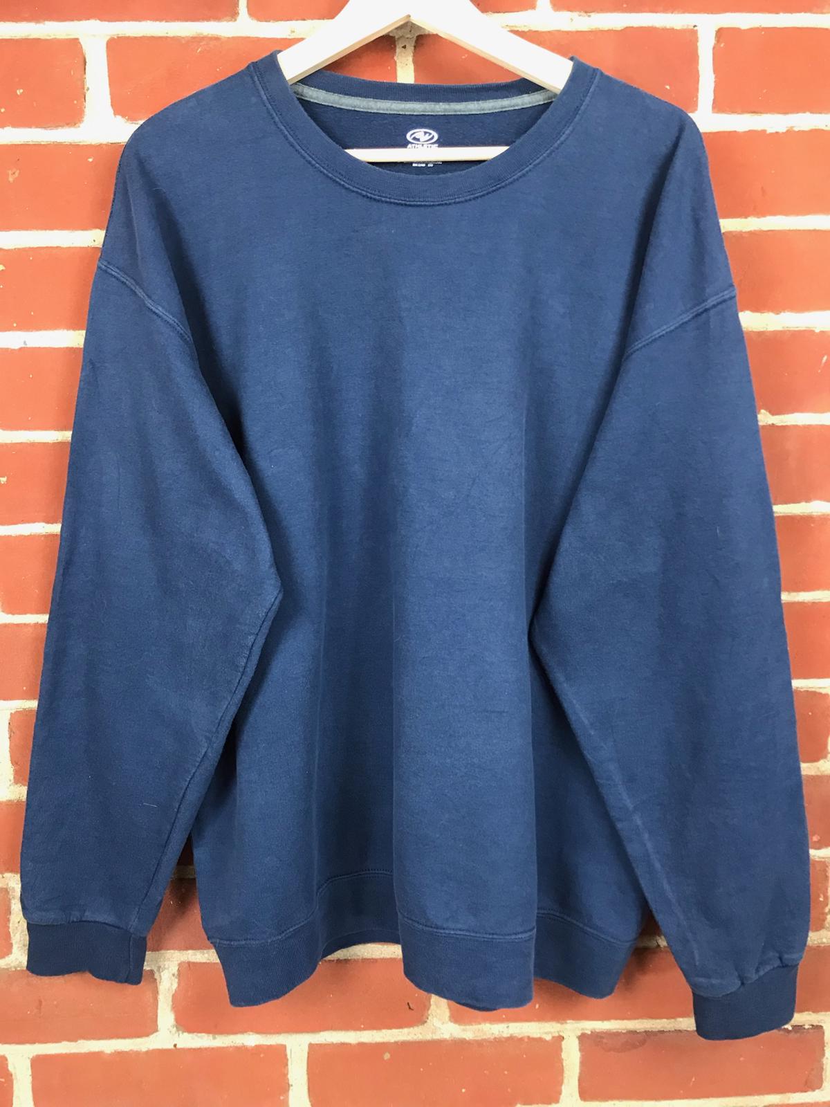 Athletic Works Navy Blue Sweatshirt | Size L (42–44)                N6