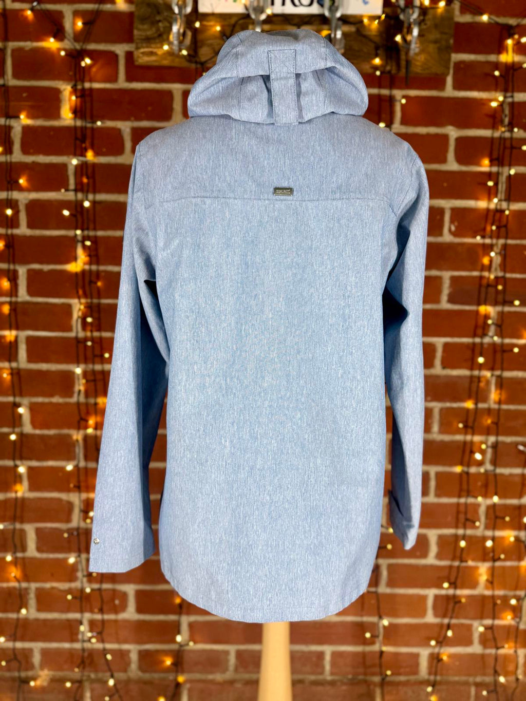 Regatta Great Outdoors Blue Waterproof Isotex Hooded Jacket – UK 16 - Read Info!