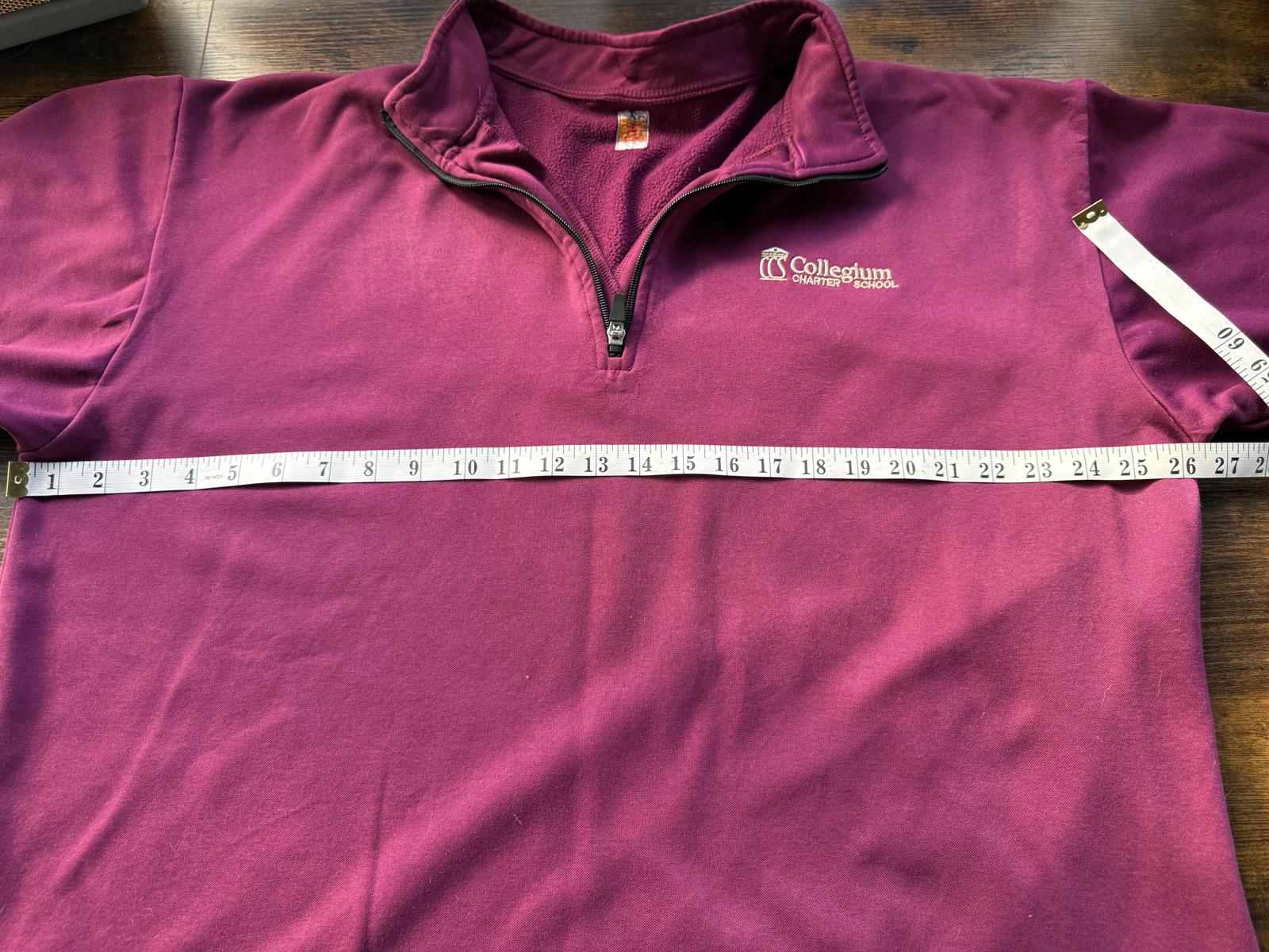 Vintage early 2000s Collegium Charter School sweatshirt (circa 2003–2008).#68