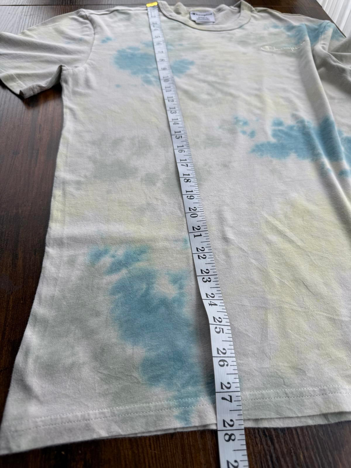 Champion Tie-Dye T-Shirt - Casual Stylish Top Size 10-12