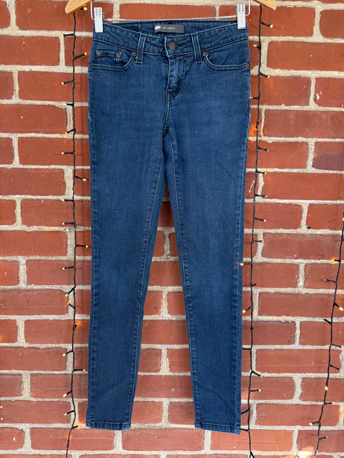 Levi’s 535 Legging Jeans – Dark Blue (W27 L29)