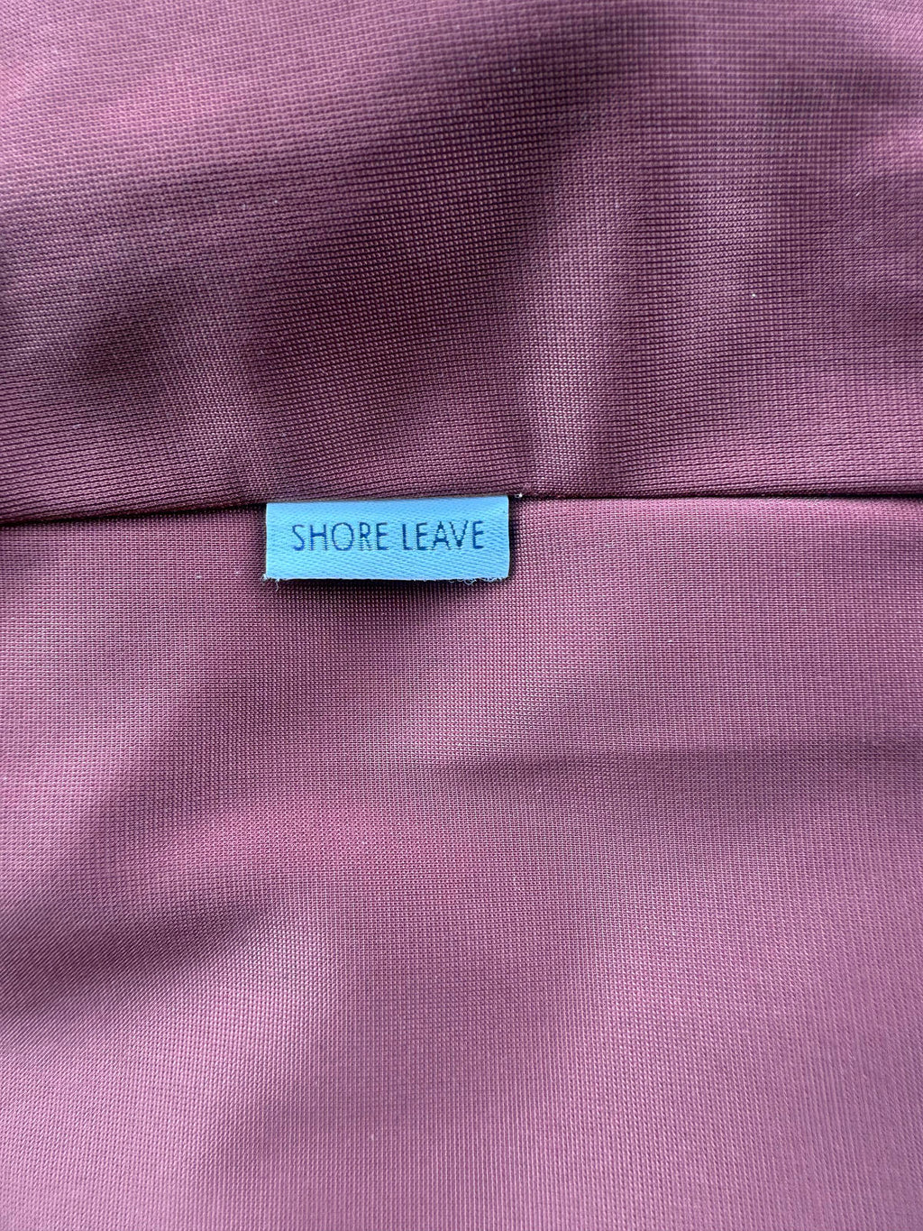 Shore Leave Urban Outfitters 1/4 Zip Sweatshirt Burgundy White Stripes NUM63