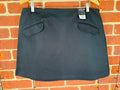 Chic Black Women’s Skirt With Pockets - Size 16