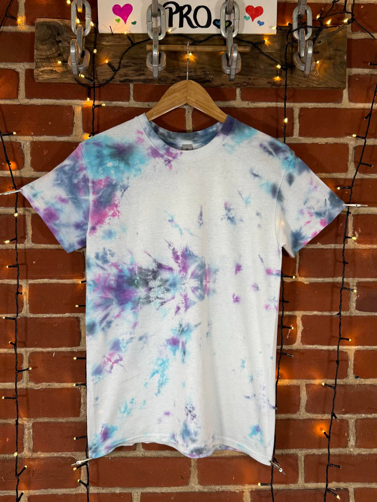 Hand Dyed Tie Dye Gildan Heavy Cotton T-Shirt | Unisex S / UK 8-10