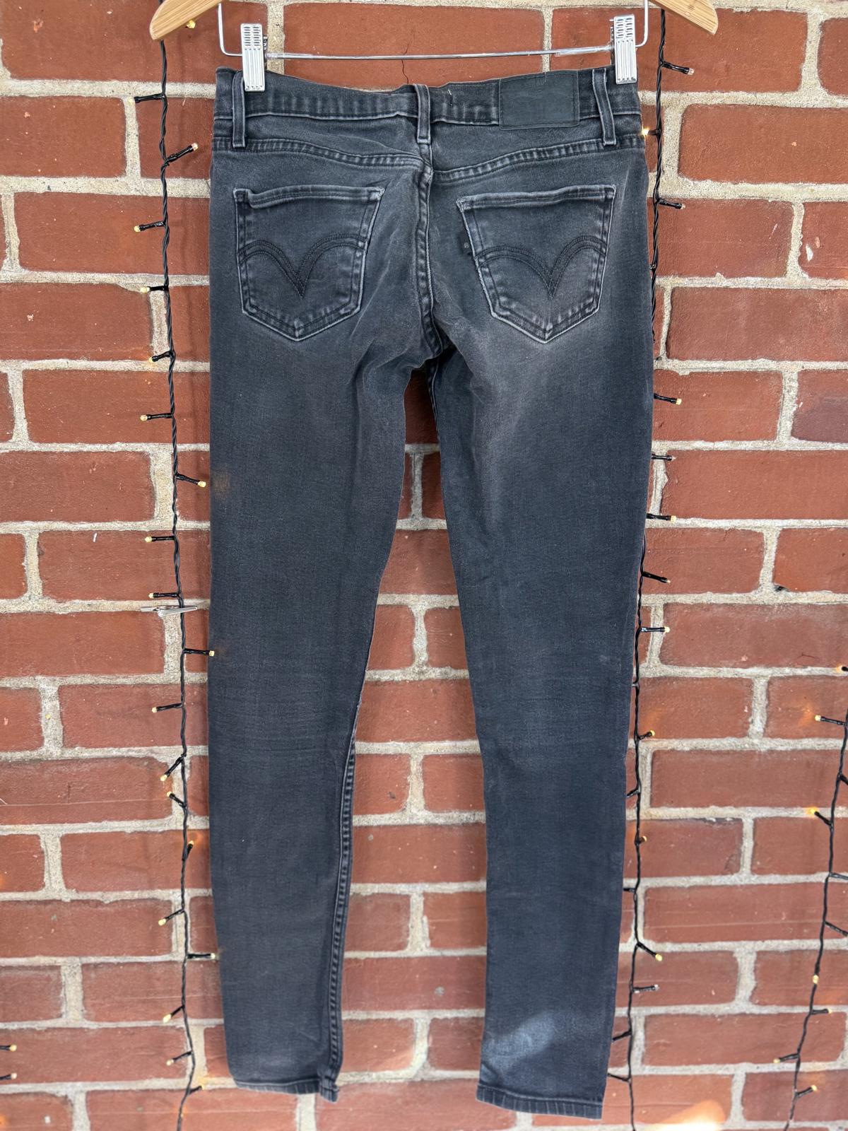 Levi’s 524 Skinny Jeans – Black (W24 L32)