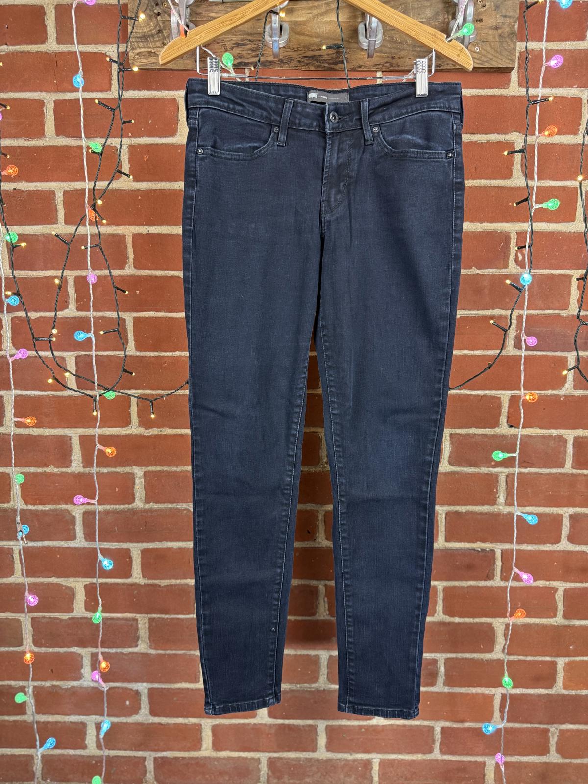 Levi’s Stretch Skinny Jeans Black – W29 L32 (UK 10 / US 6)