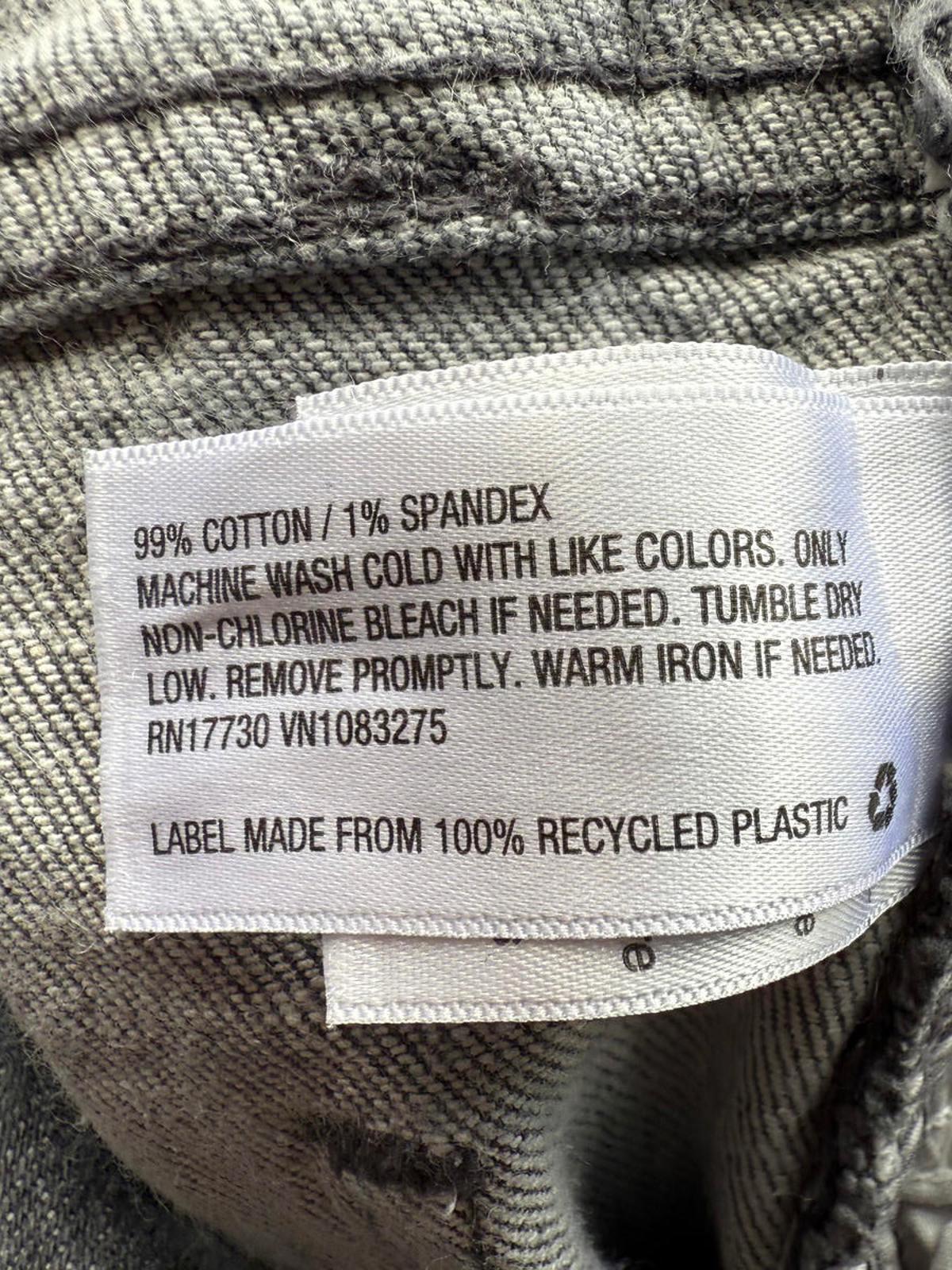 Universal Thread Women's Gray High-Rise Button-Fly Jeans US Size 8 UK 12 - 29R