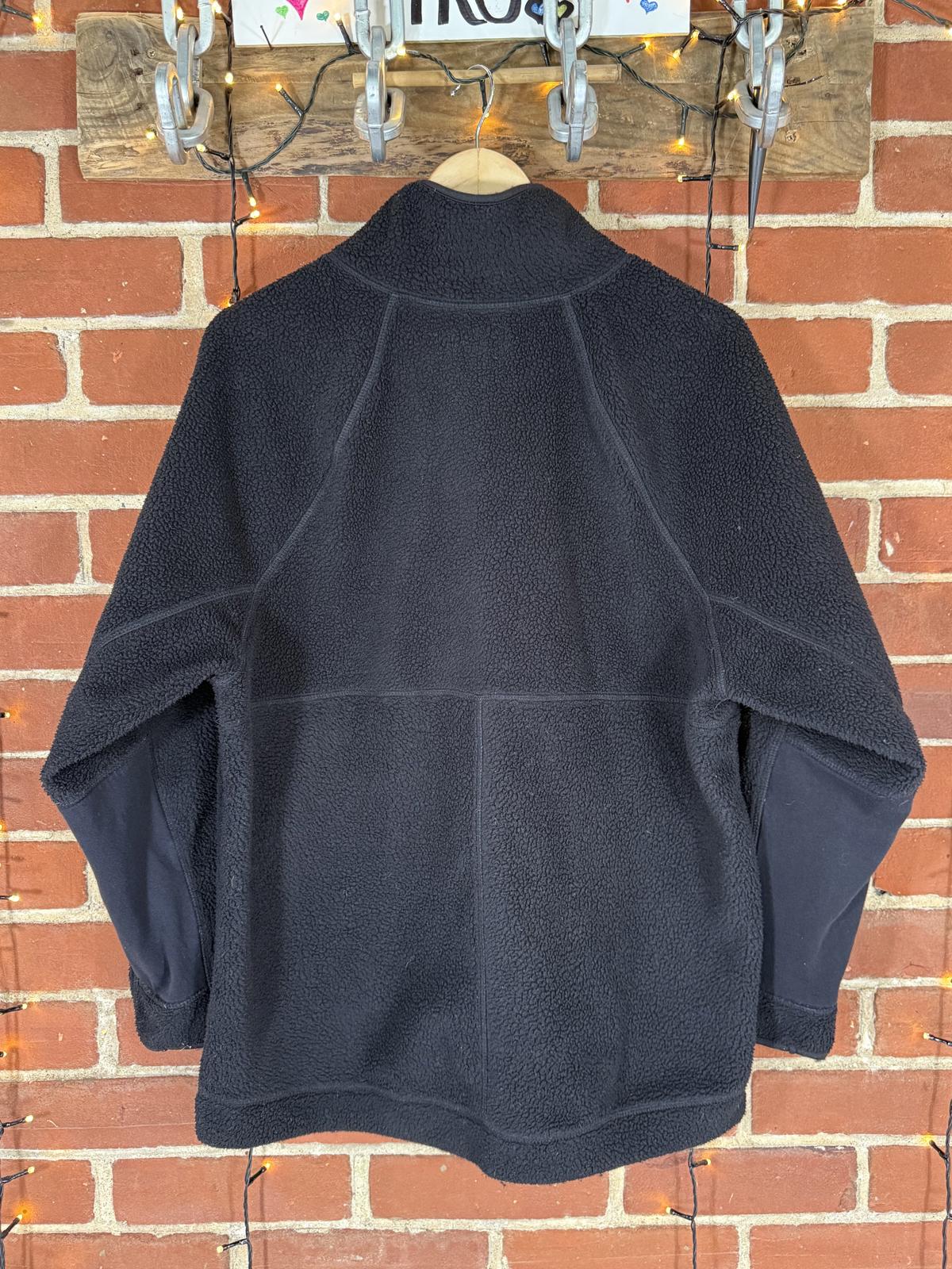 🖤 NEXT Elements Collection Black Sherpa Fleece|  UK 14-16 - US 10-12        N69