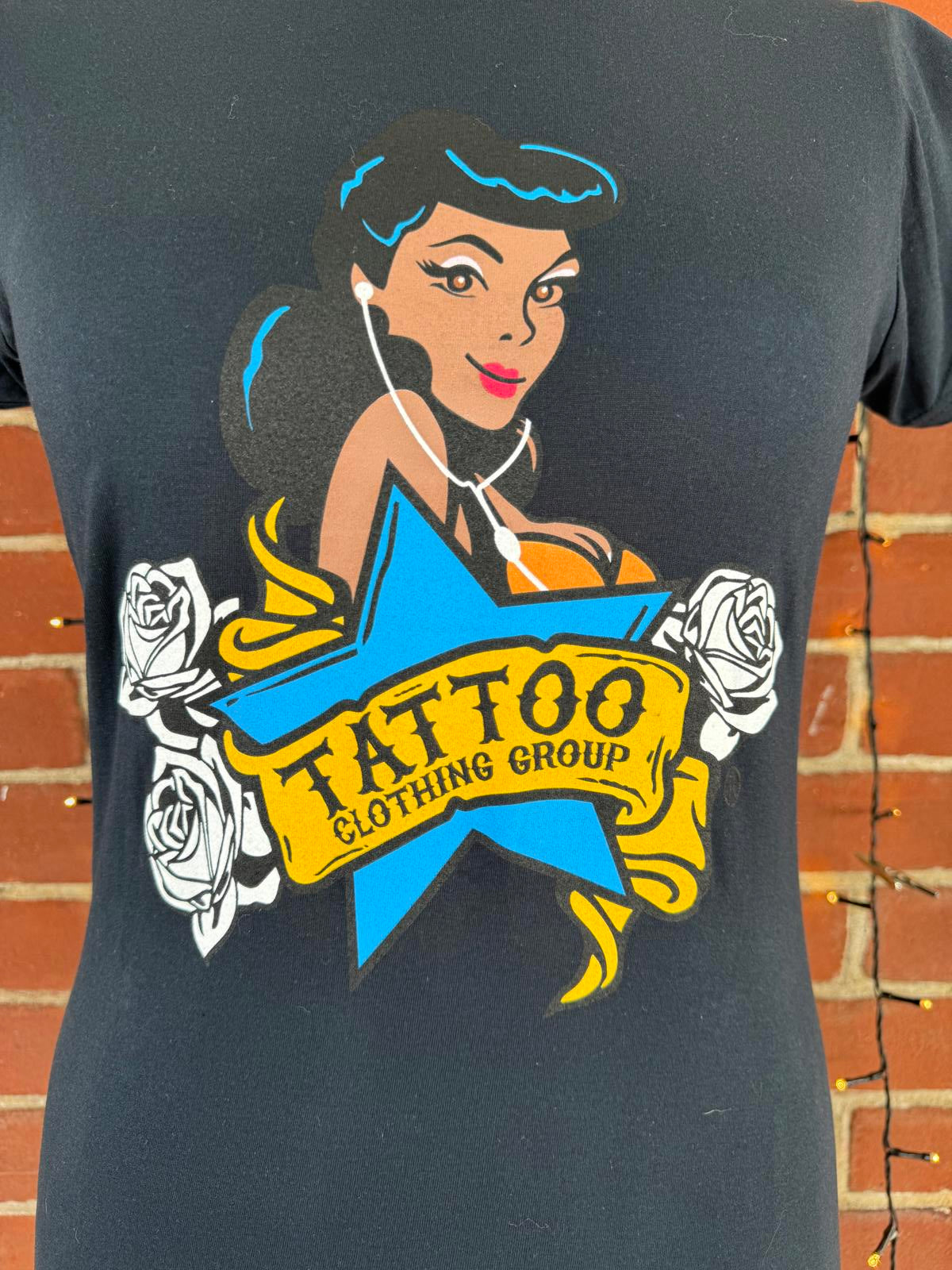 Tattoo Clothing Group Graphic T-Shirt for Women - Size 10/12
