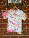 Hand Dyed Hilton Sandestin Tie Dye Tee | Hanes Heavyweight | S UK 8-10