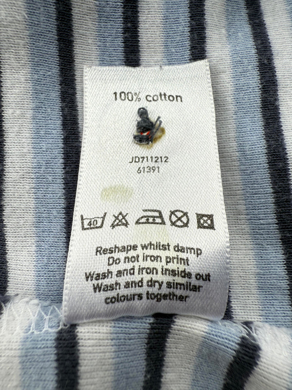 Vintage Cherokee Women's Long Sleeve Striped T-Shirt Circa Y2K