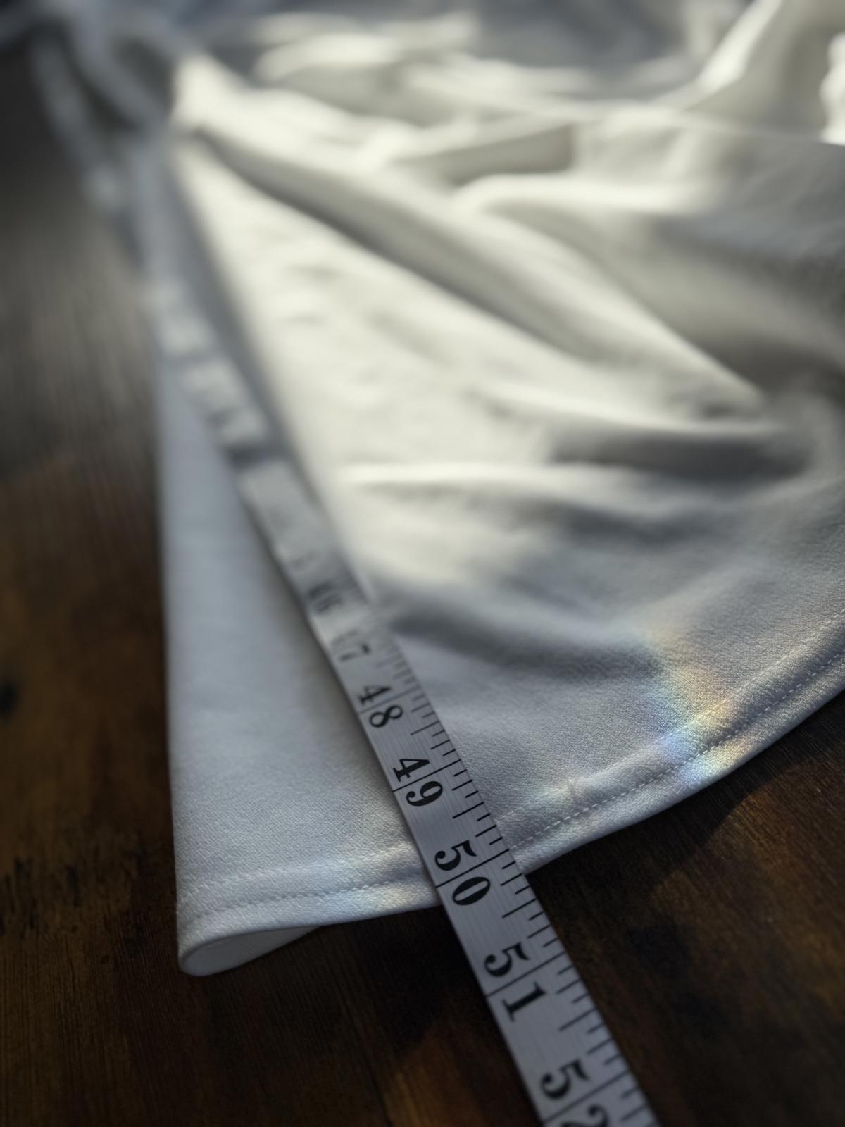 Goddiva London DR3402W Cream One-Shoulder Evening Gown – UK 12 #86