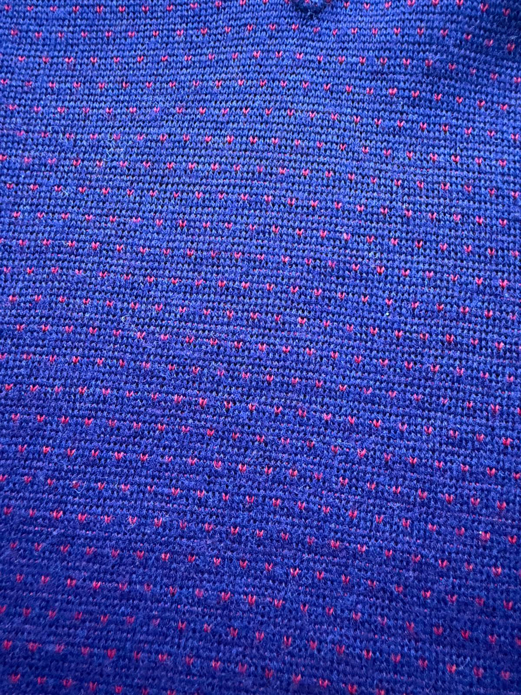 Vintage 1980s GISPA – Made in Italy – Navy/Red – Gold Button Detail #68