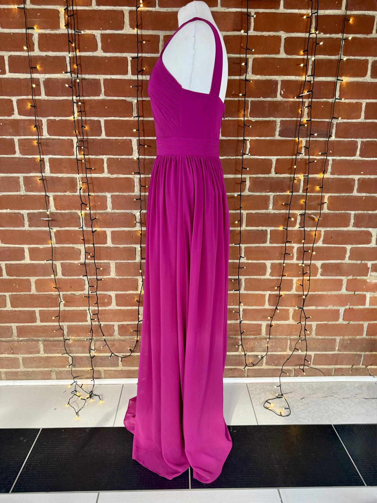 Goddiva London Magenta Halter Maxi Dress – UK 10 Read info!