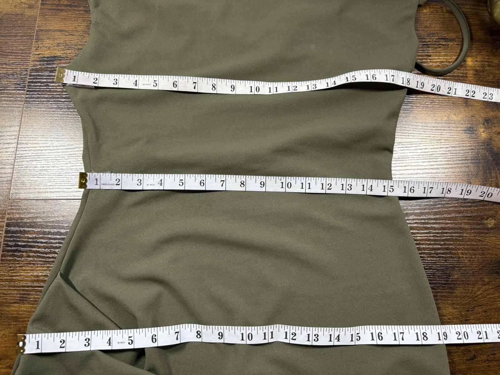 💚 ASOS Olive One-Shoulder Satin Maxi Dress UK 14 Elegant Ruched Gown sku396