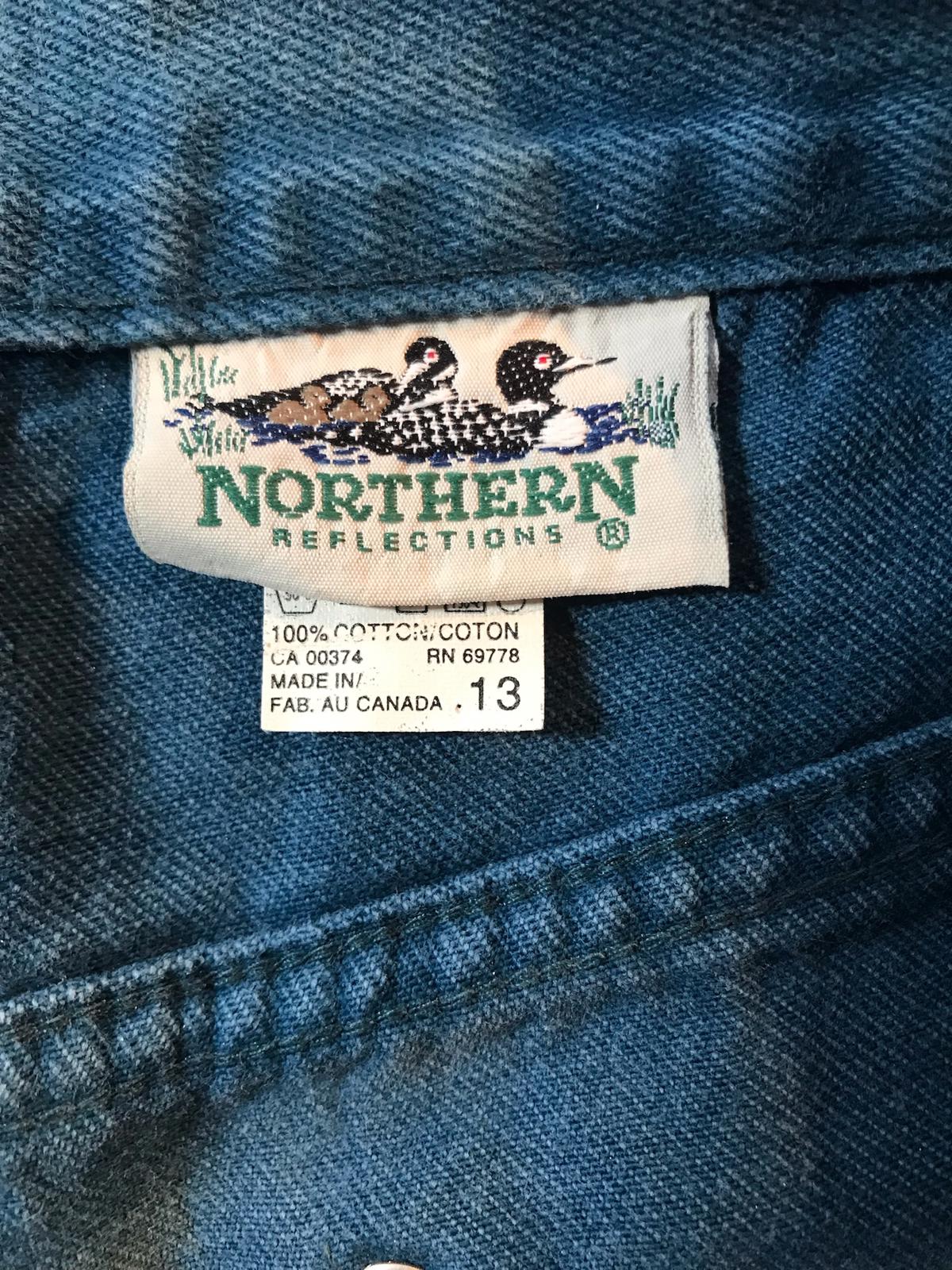 Vintage Northern Reflections High Rise Jeans 90s Blue Denim Canada UK 12-14