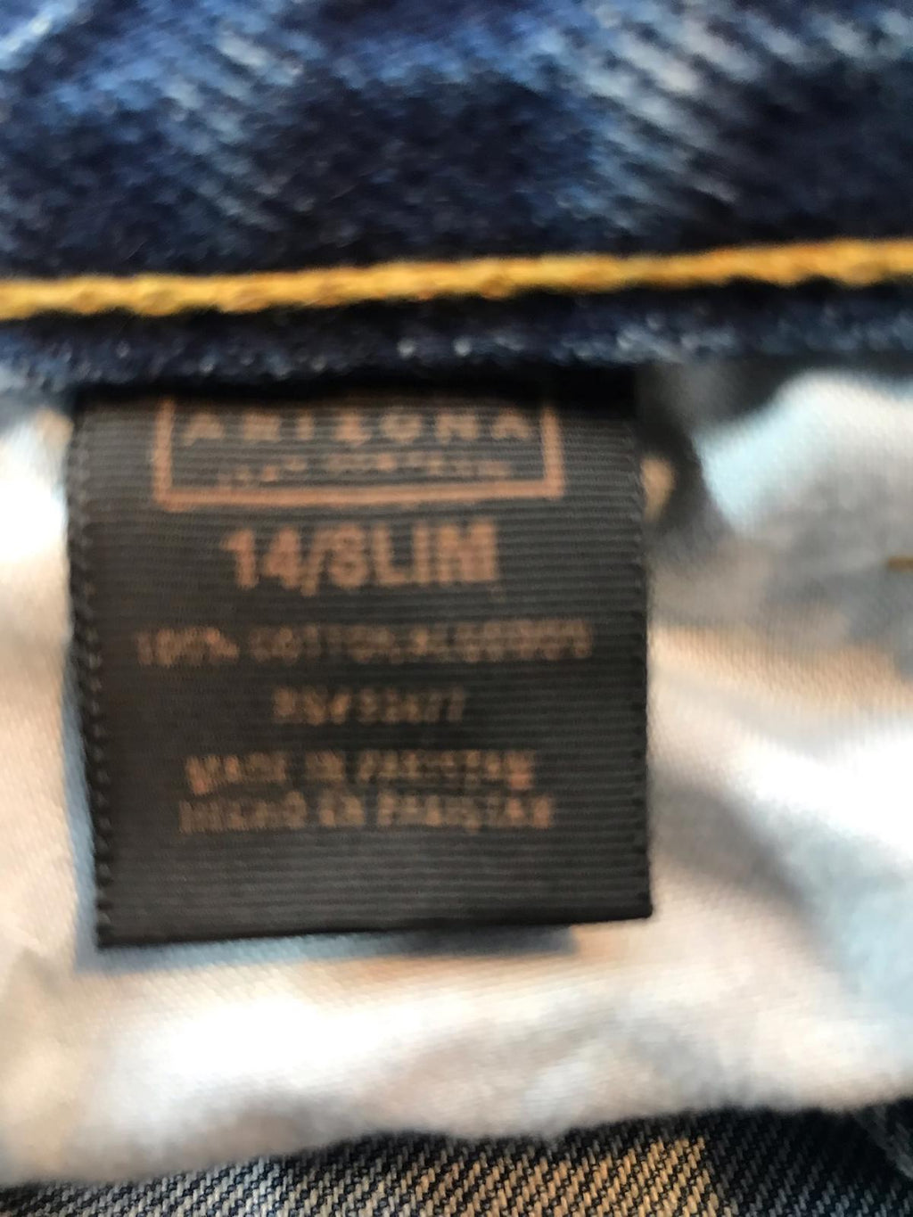 Arizona Y2K Loose Fit Jeans – Blue – W24–25