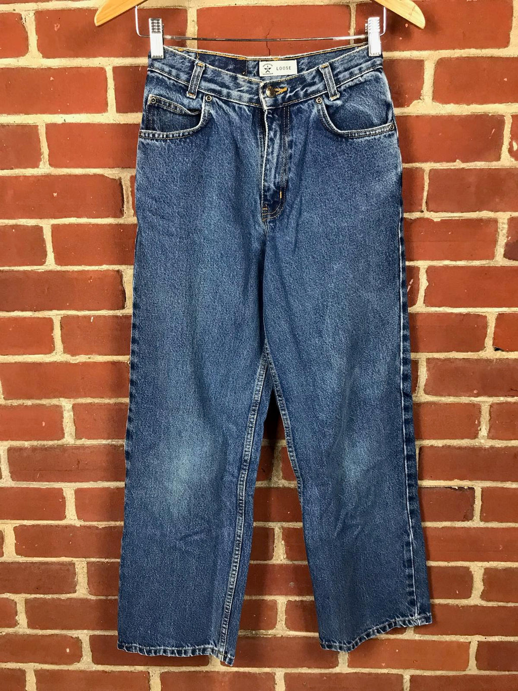 Arizona Y2K Loose Fit Jeans – Blue – W24–25