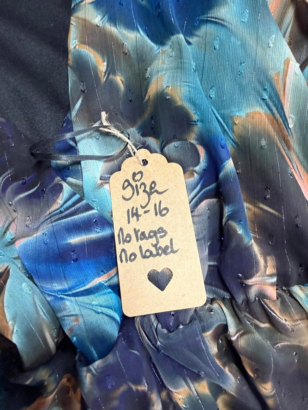 Boho Wrap Front Floral Maxi Dress UK 14–16 US 10–12 Floaty Occasion sku23