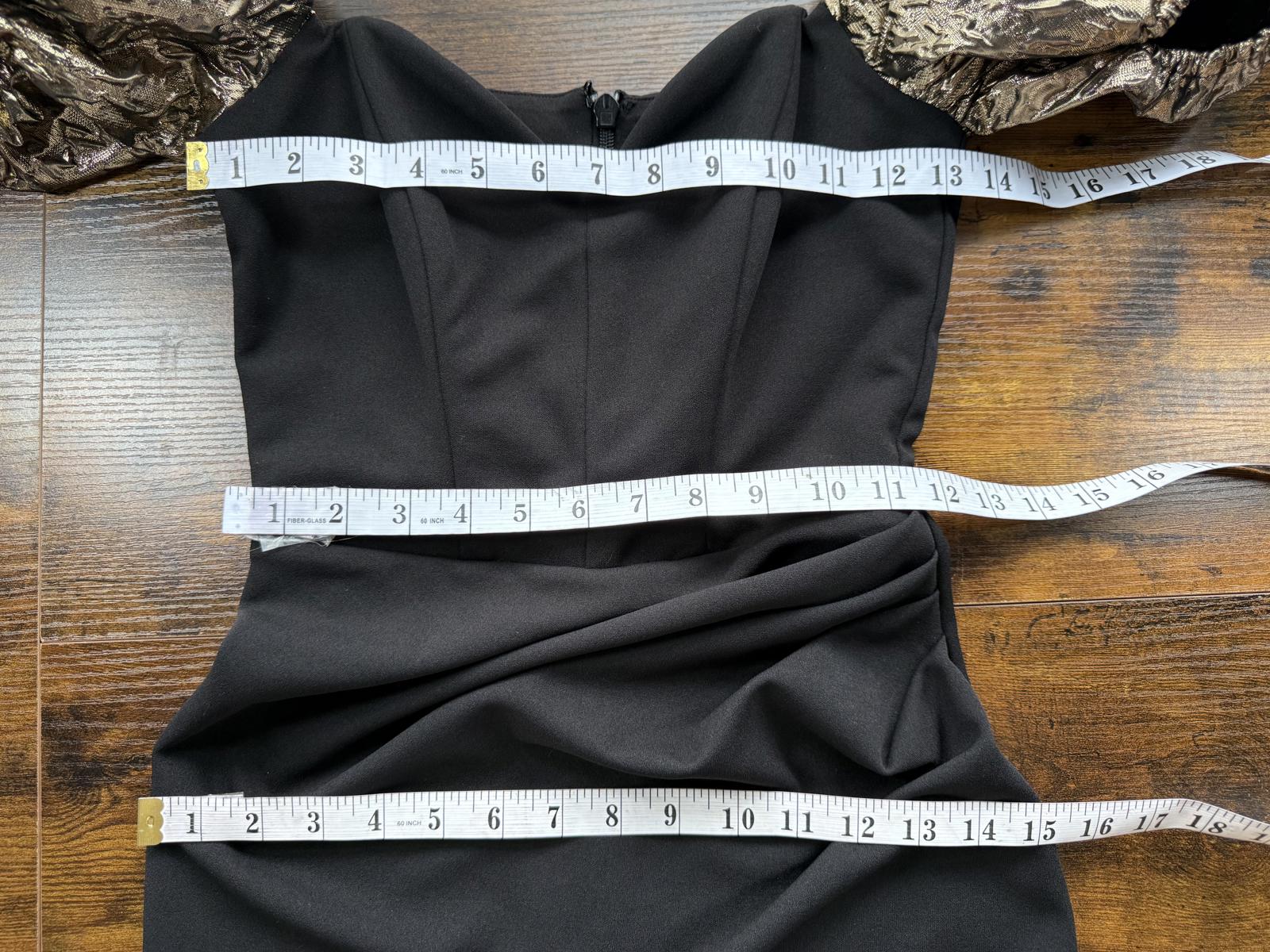 Goddiva Sample Puff Sleeve Sweetheart Maxi Dress UK 8 DR4819 BNWT sku470