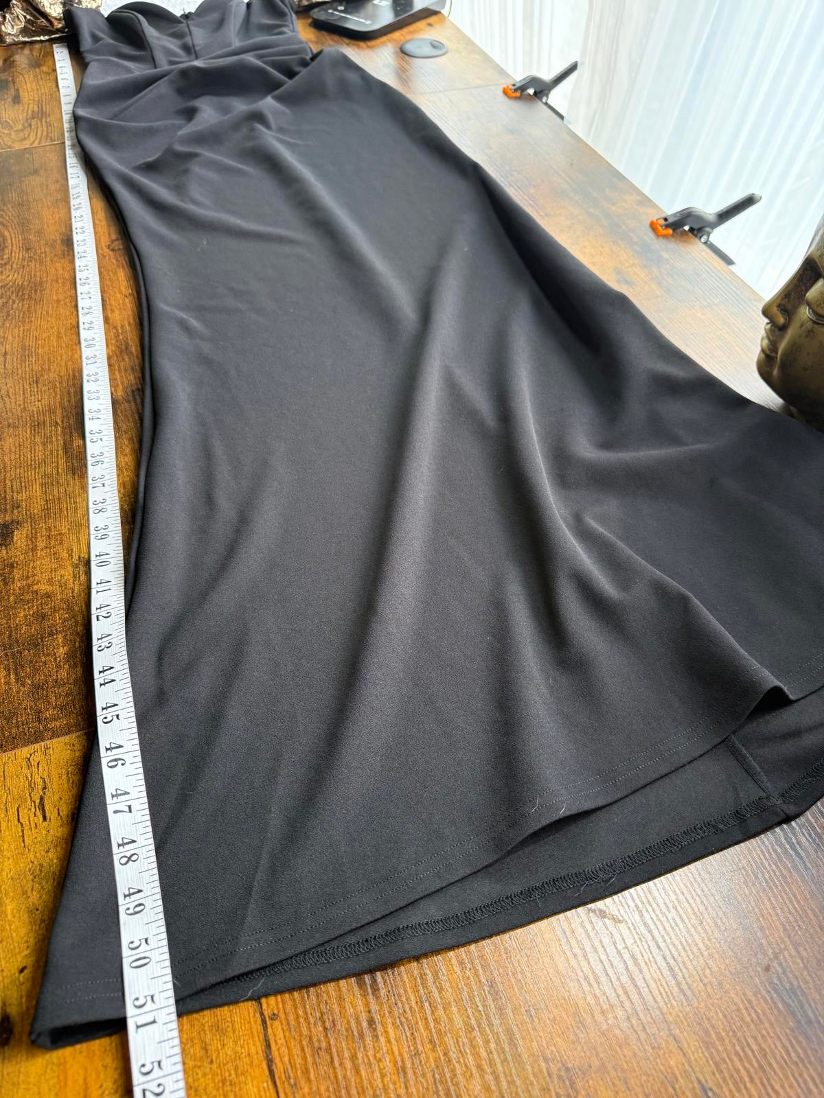 Goddiva Sample Puff Sleeve Sweetheart Maxi Dress UK 8 DR4819 BNWT sku470