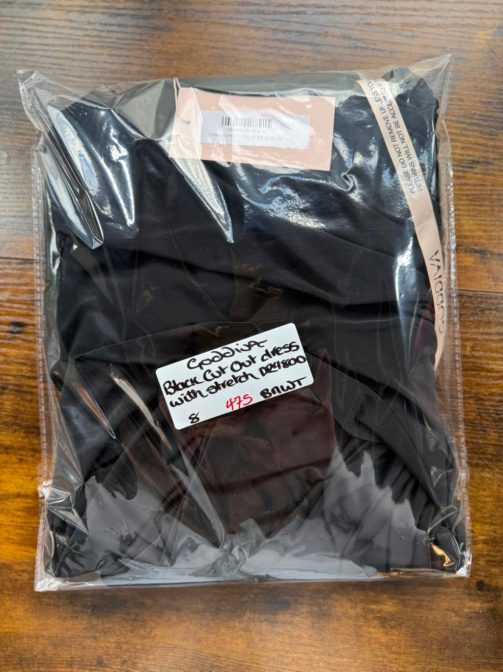 Goddiva Black One Shoulder Maxi Dress UK 8 BNWT Asymmetric Mesh Evening Prom 475