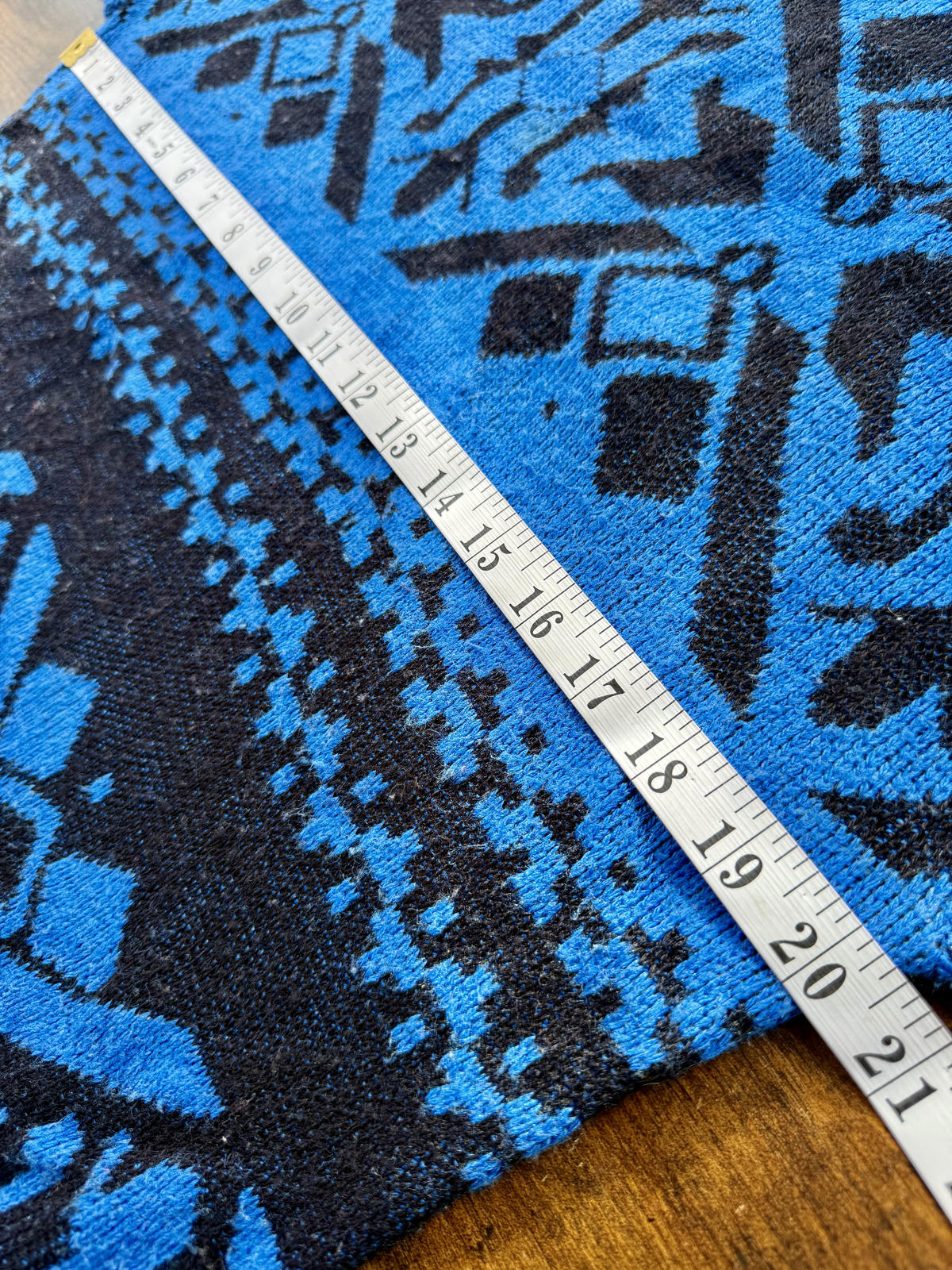 Vintage 80s\90s McGregor Nordic Knit Jumper Large UK 14-16 Blue Ski Sweater