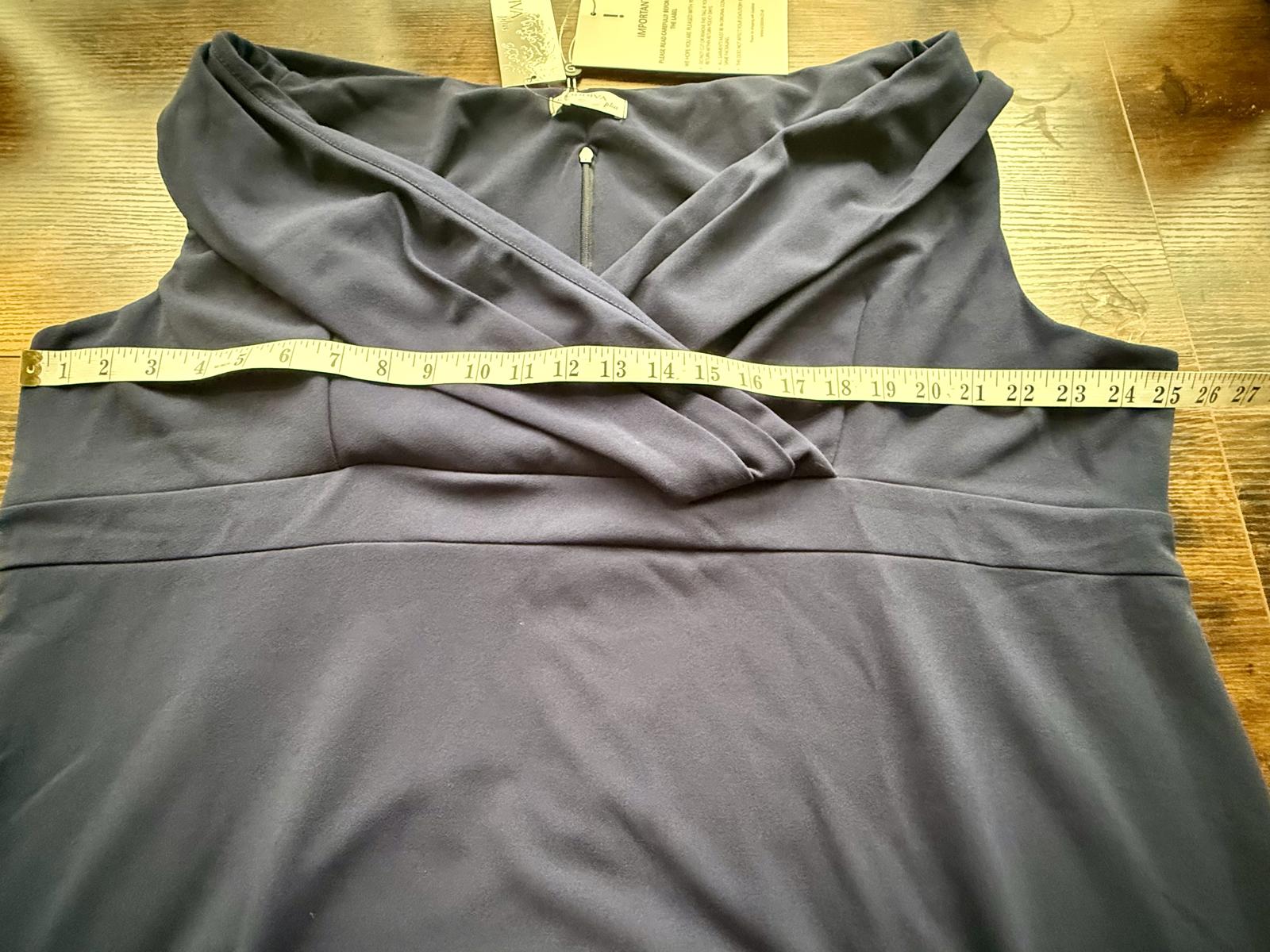 💙 Goddiva Plus Navy Maxi Dress – DR2209P – Size 24 – BNWT #110