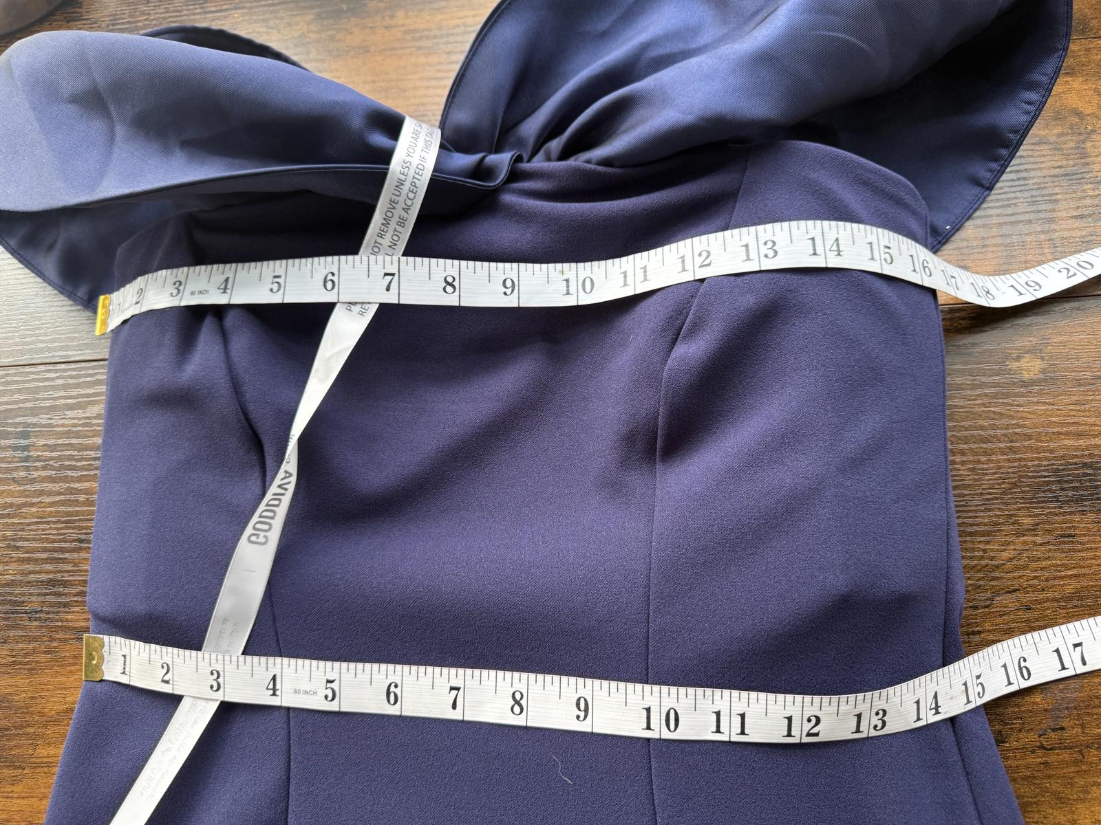 Blue Off-Shoulder Midi Dress BNWT UK 14 (Also available in size 10)   sku232