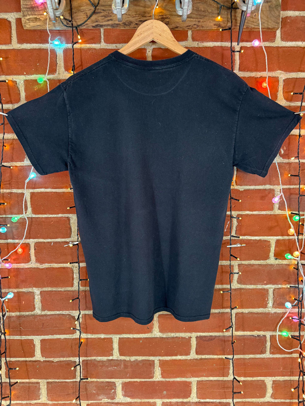 AC/DC Lightning Bolt Graphic Band T-Shirt Small UK 8–10 US S Black