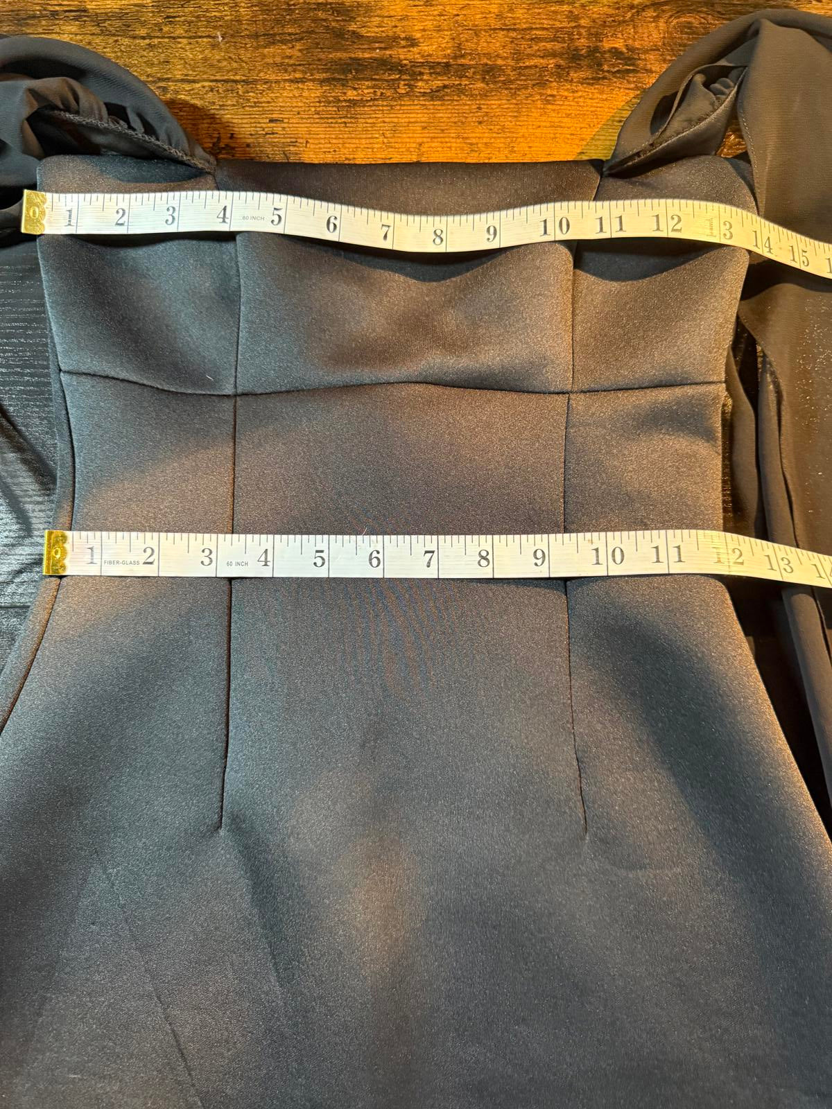 Goddiva Cape Mini Dress Black UK 8–10 US 4–6 Strapless Party sku298