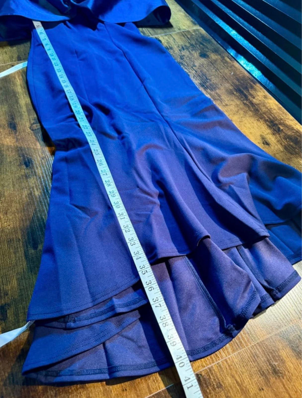 Blue Off-Shoulder Midi Dress BNWT UK 10 (Also UK 14 Available)    sku.262