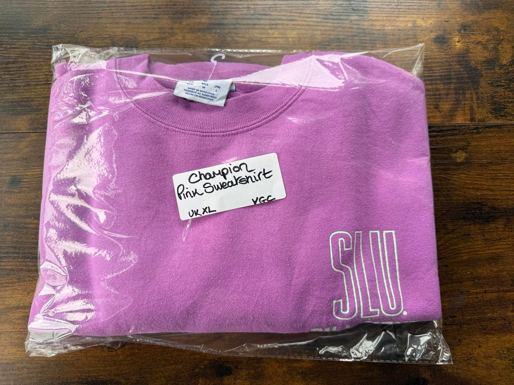 Champion Eco Authentic SLU Billikens Purple Sweatshirt – Size 14-16      NUM49