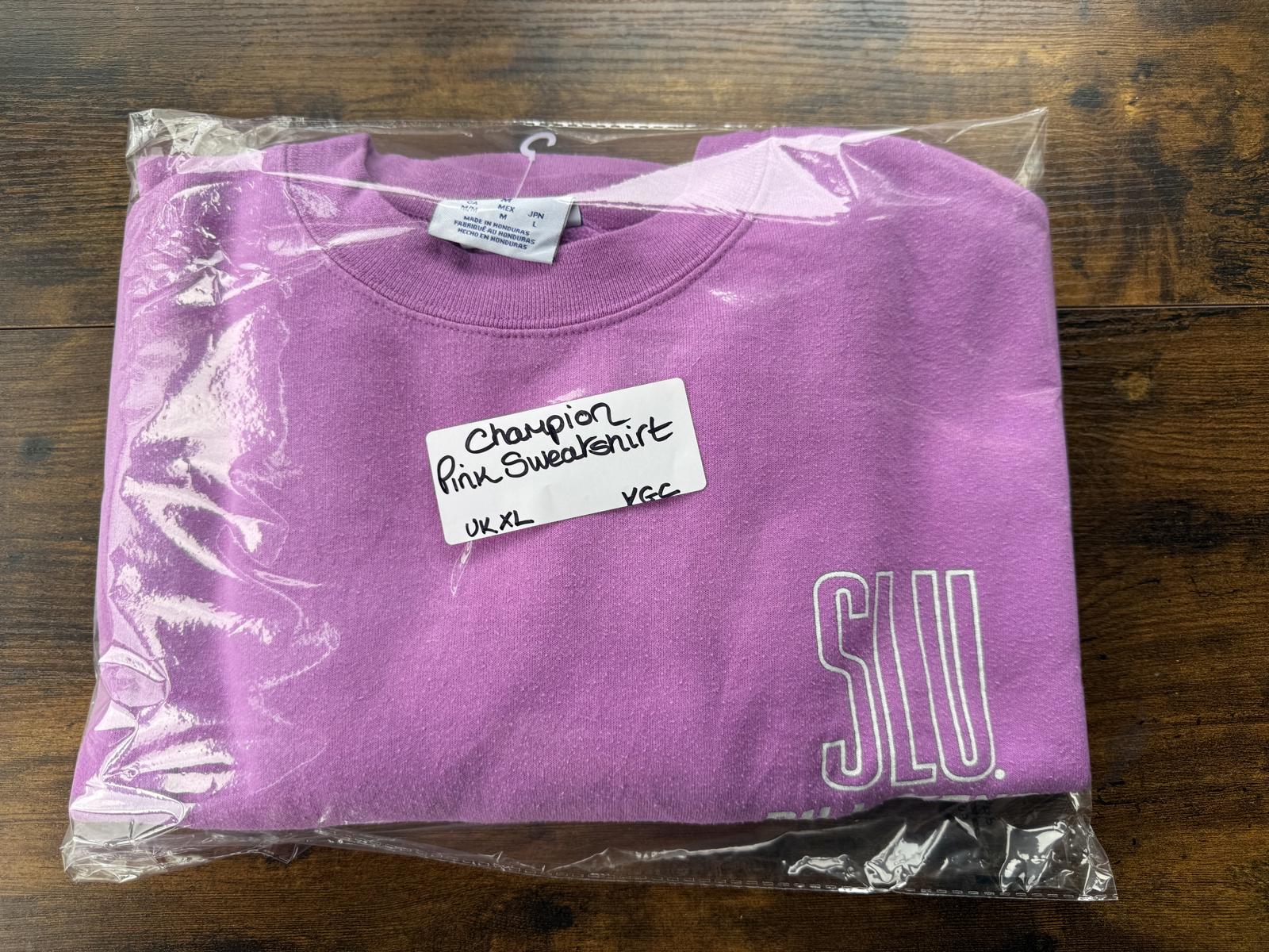 Champion Eco Authentic SLU Billikens Purple Sweatshirt – Size 14-16      NUM49