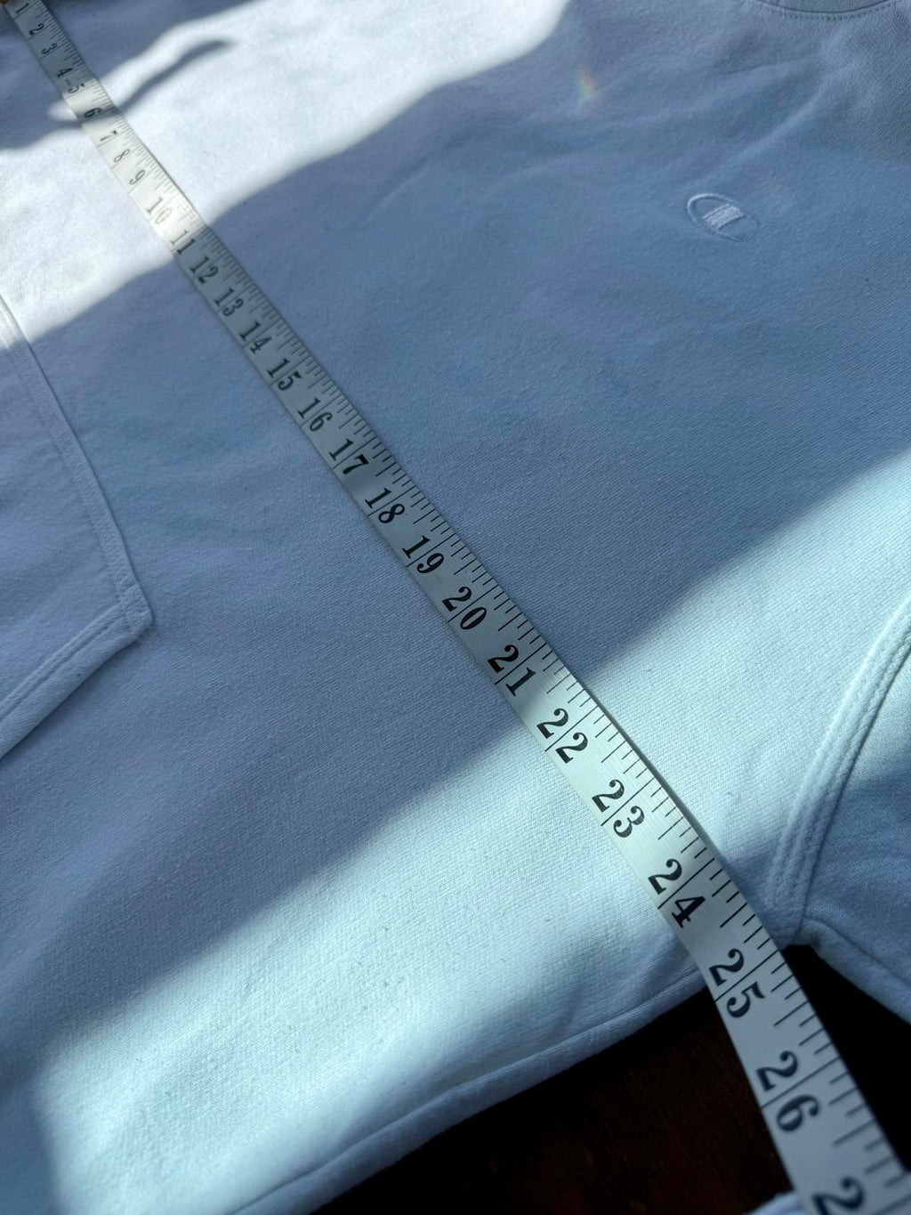 Champion Grey Hoodie | UK L / US L | Authentic Athleticwear Pullover