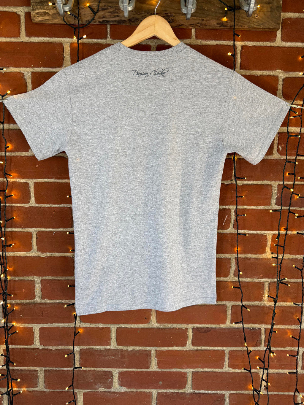 Vintage Tattoo Graphic T-Shirt - Grey - Mens  Small - Womans 12