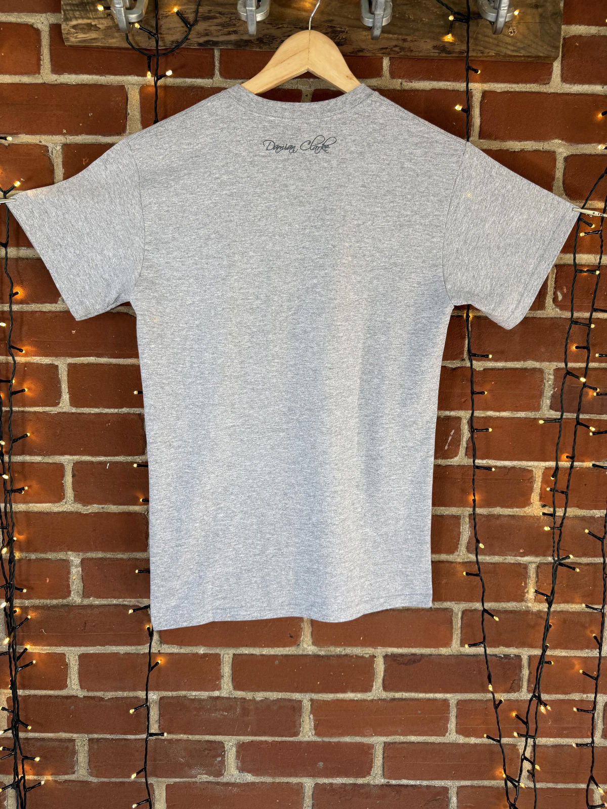 Vintage Tattoo Graphic T-Shirt - Grey - Mens  Small - Womans 12