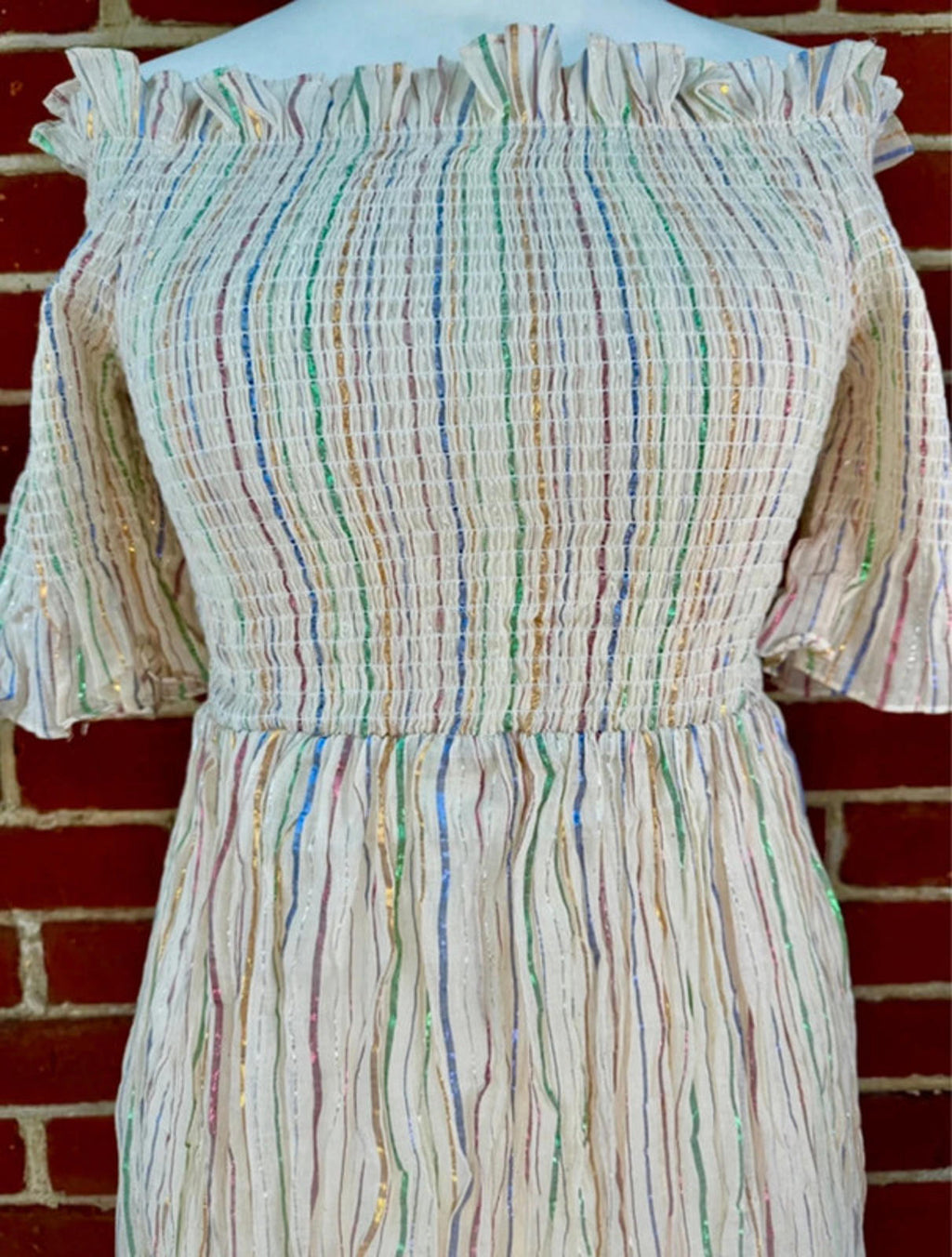 Festival-Ready Rainbow Dress – Fits UK 10–14