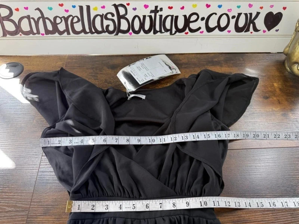 Goddiva black tiered maxi dress 🖤✨ BNWT