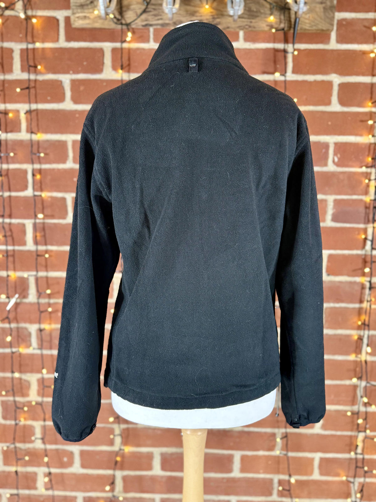 Vintage The North Face Summit Series HyVent Black Fleece Jacket Size M /14