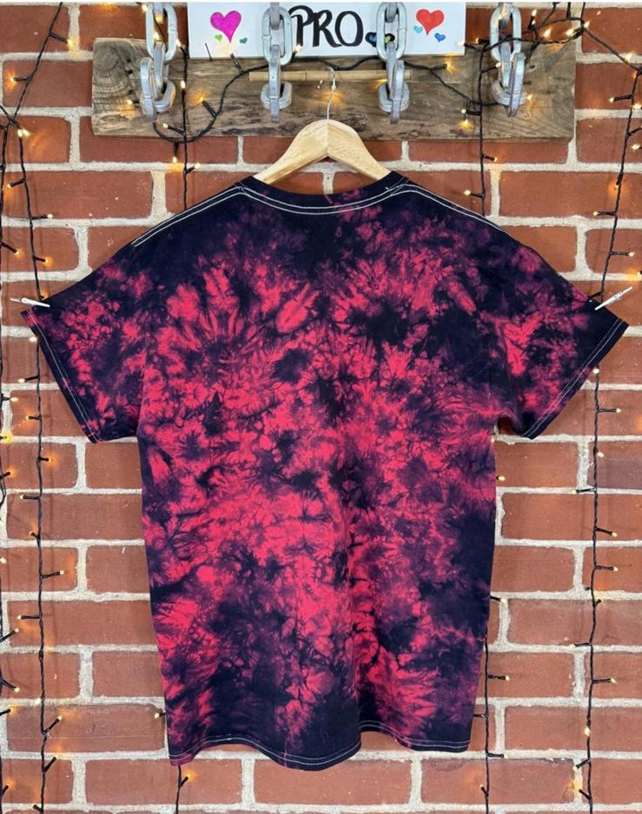 🔥 Lincoln Tech Tie-Dye Logo T-Shirt – Gildan Heavy Cotton – Size L – Cotton