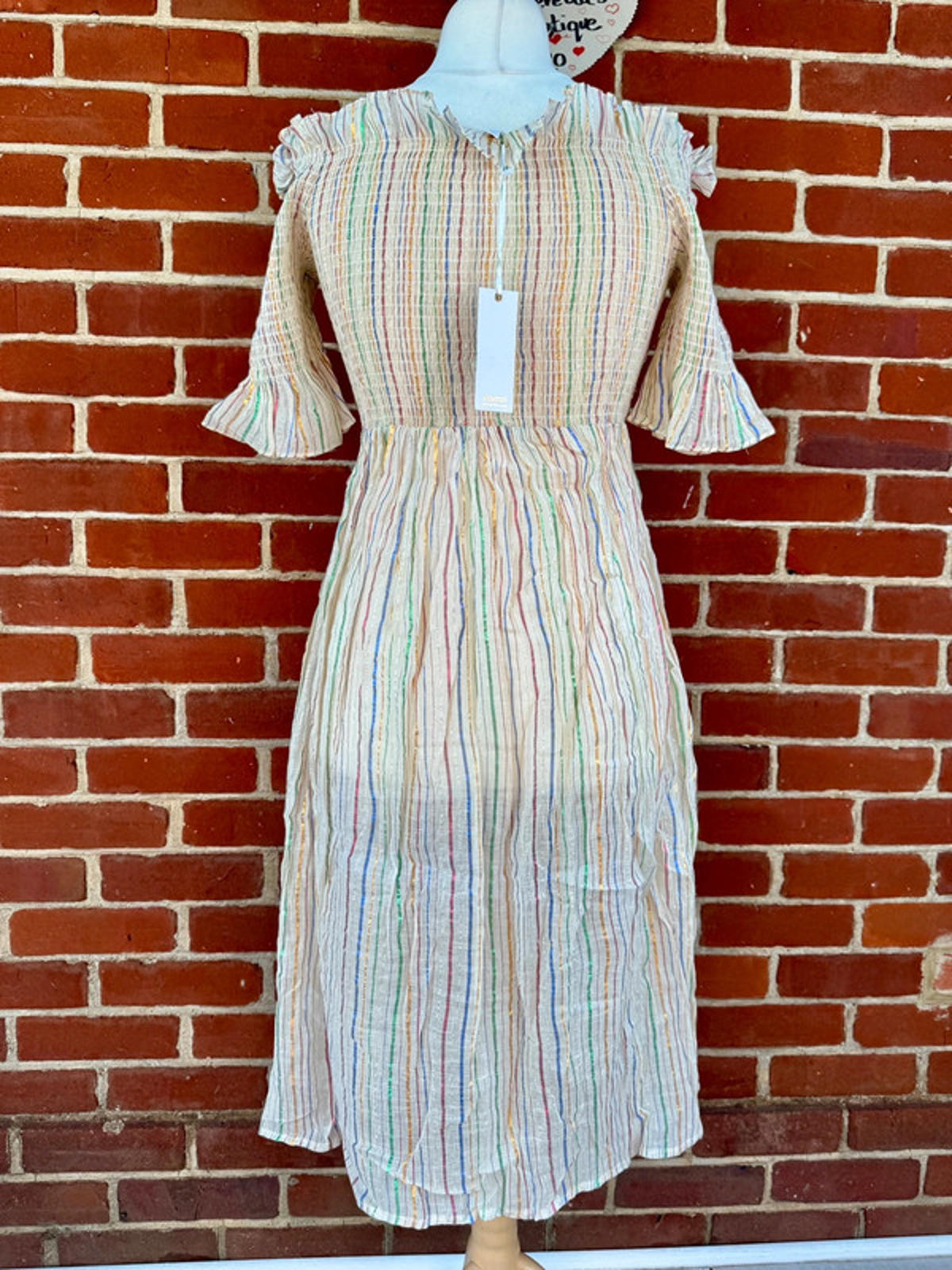 No-Iron Crinkle Beach Cover-Up – Lightweight & Effortlessly Chic! Size 12-14