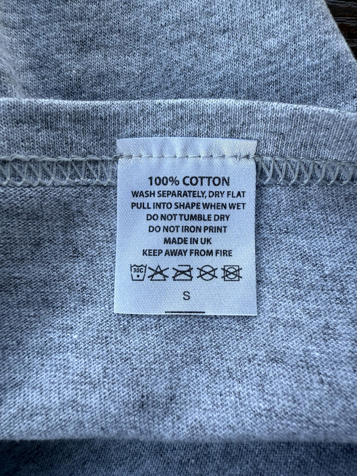 Vintage Tattoo Graphic T-Shirt - Grey - Mens  Small - Womans 12