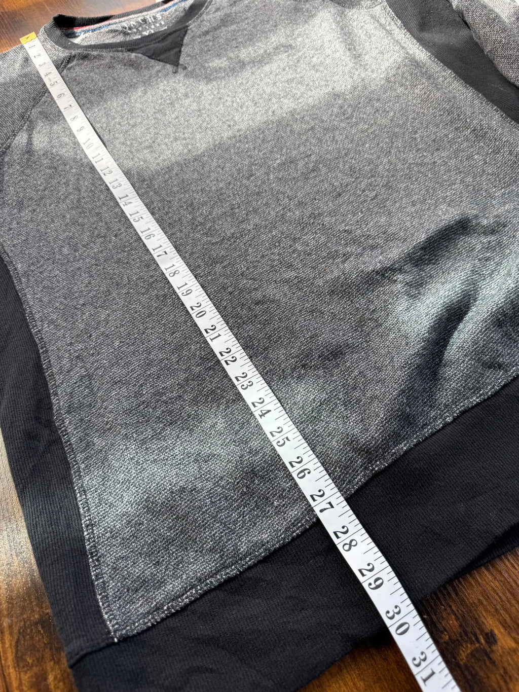 JACHS New York Men’s Sweatshirt – Grey/Black – Size XL              NUM30