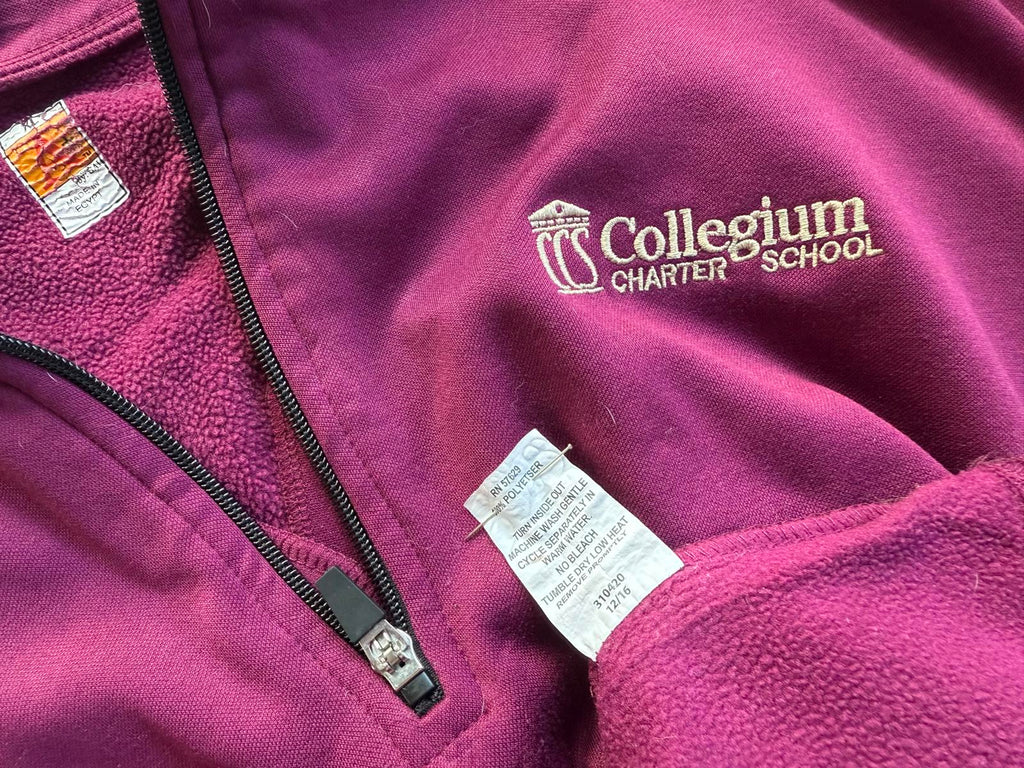 Vintage early 2000s Collegium Charter School sweatshirt (circa 2003–2008).#68